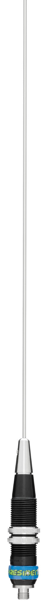 President Electronics RW IOWA inconspicuous 40 inch CB radio antenna