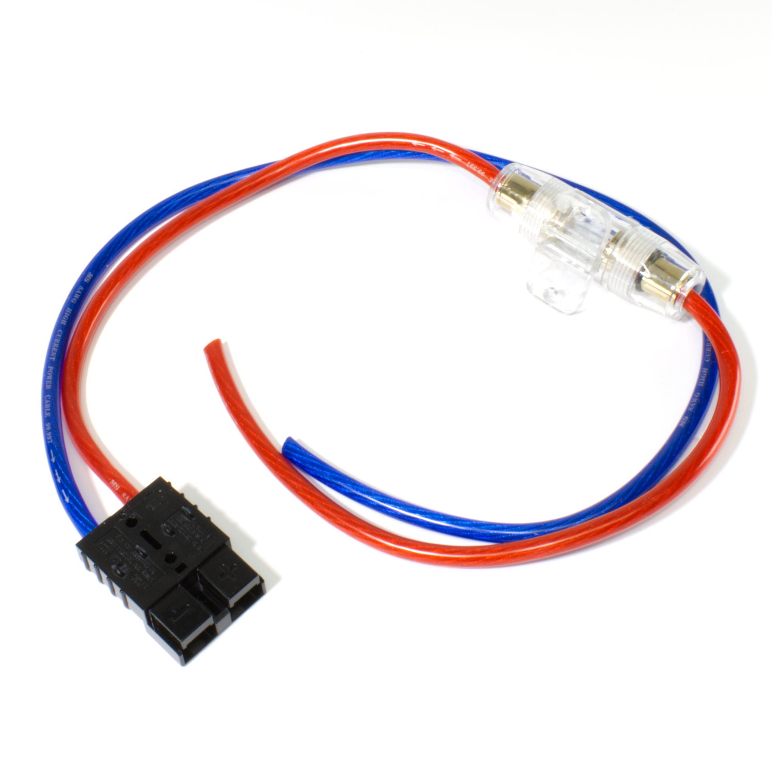 DXCORD SRA400DC Replacement Power Cord Harness for DX Style Radios, 2 Pin Connector with Fuse Holder and Fuse