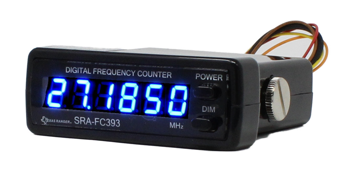 FREQ. COUNTER W. BLUE LED'S