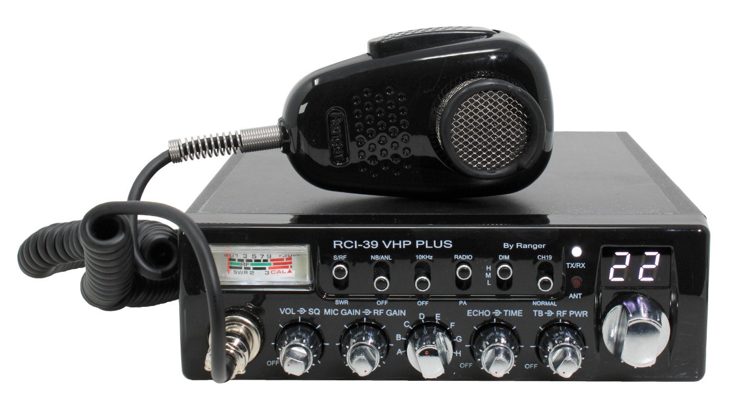 Ranger RCI-39VHP-PLUS 90 Watt PeP High Power 10 Meter Radio with Small Case Size