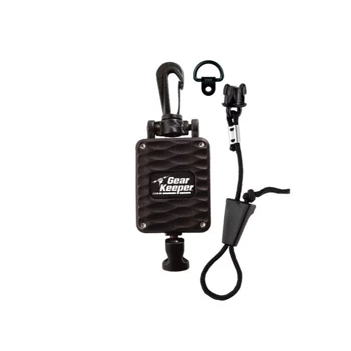 RT4A-4112-B Black Aluminum Gearkeeper Microphone Retractor