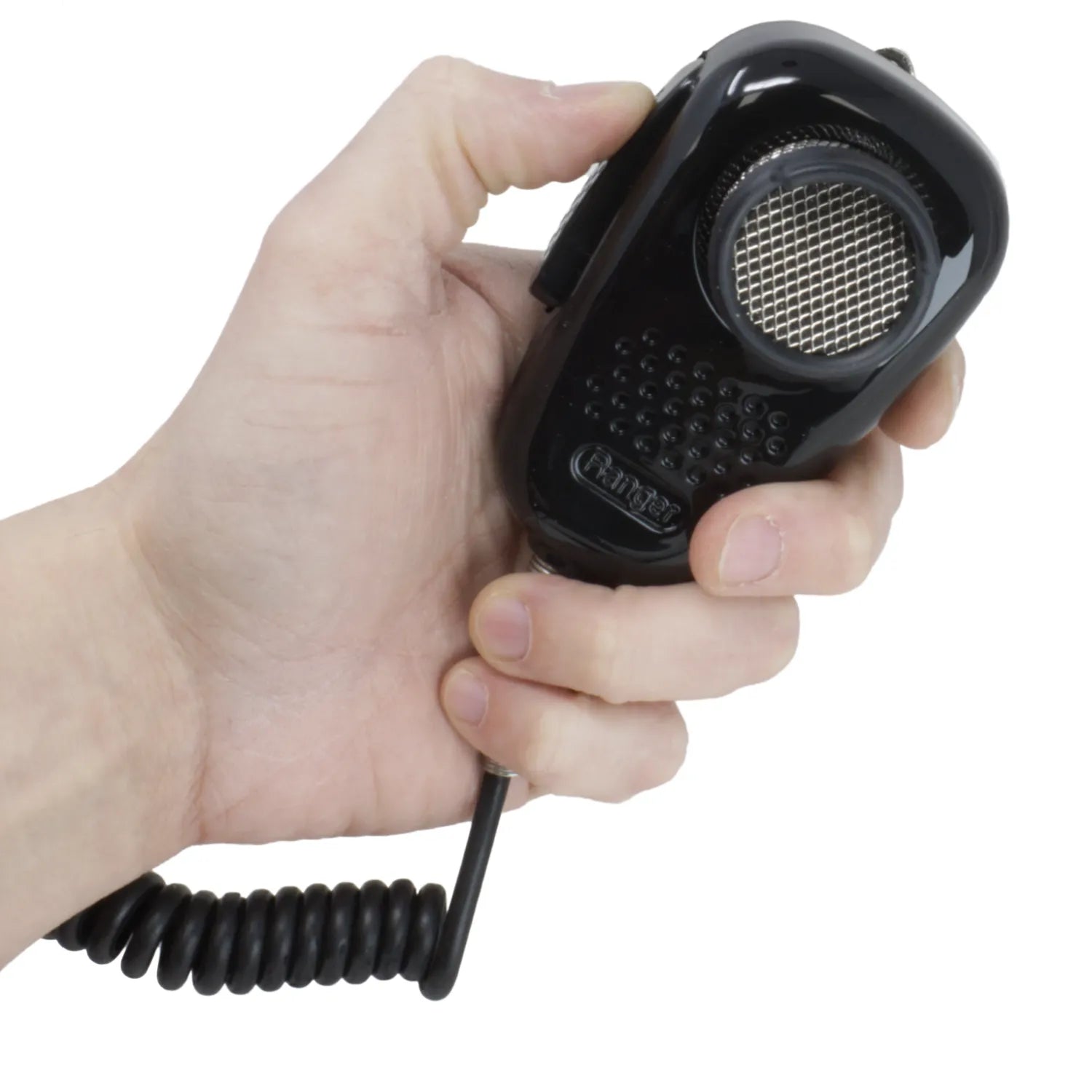 Ranger SRA198-A Noise Cancelling Microphone - Black Case with Chrome Grill